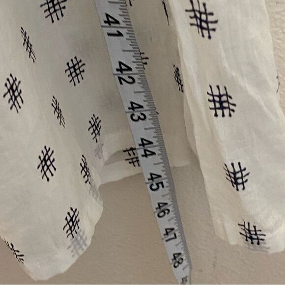 THML Boho Sleeveless Printed Tassel medallion Kaftan Duster Festival Coachella S - Picture 10 of 12